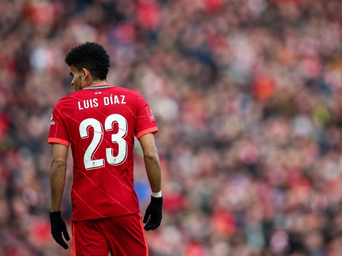 Así fue el momento del debut y la asistencia de Díaz con el Liverpool
