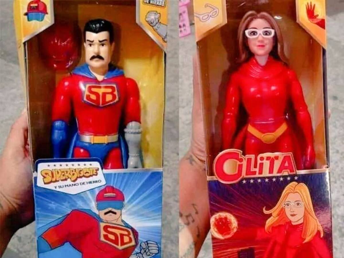 Chavismo regaló muñecos de “Súper Bigote” a niños en Navidad
