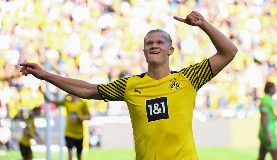 Erling Haaland, futbolista del Borussia Dortmund