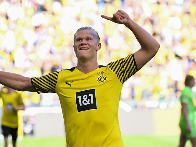 Erling Haaland, futbolista del Borussia Dortmund