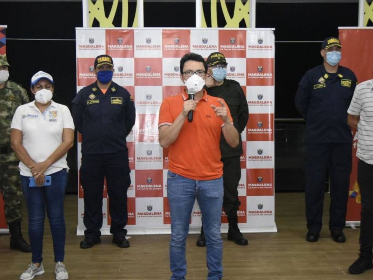 Gobernador del Magdalena solicita aislamiento especial para Puebloviejo