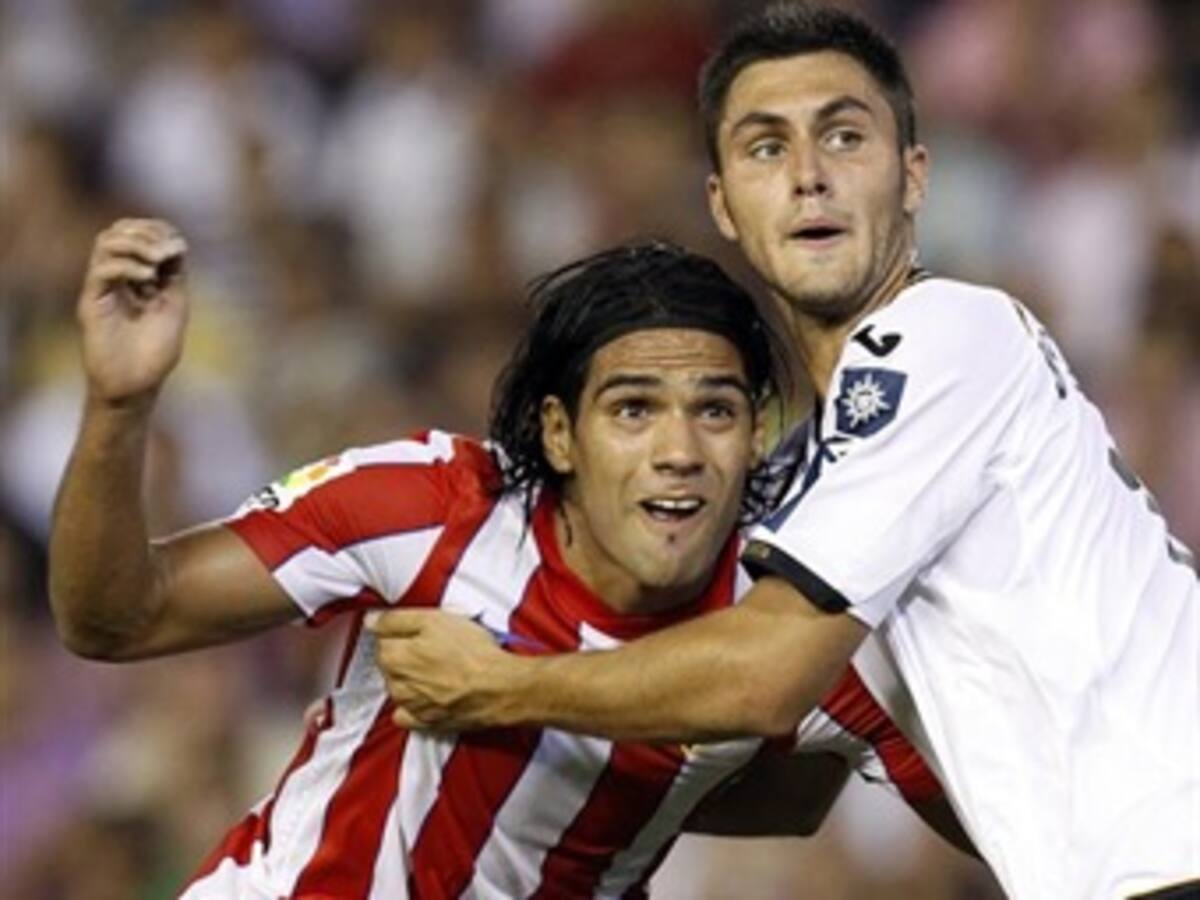 Falcao García debutó en el Atlético de Madrid con derrota 1-0 ante Valencia