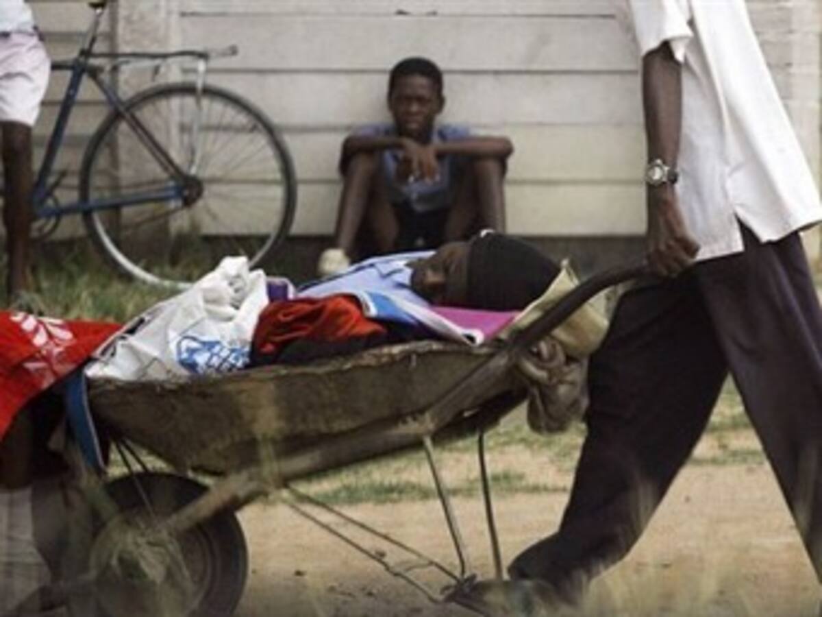 Balance de muertos por cólera en Zimbabue subió a 783, según ONU