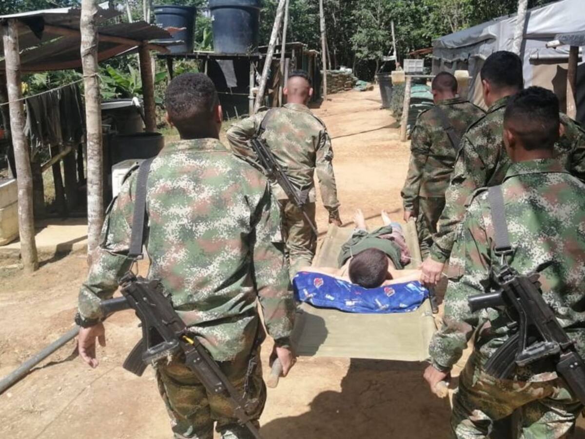Niño herido en medio de enfrentamiento fue salvado por el ejército