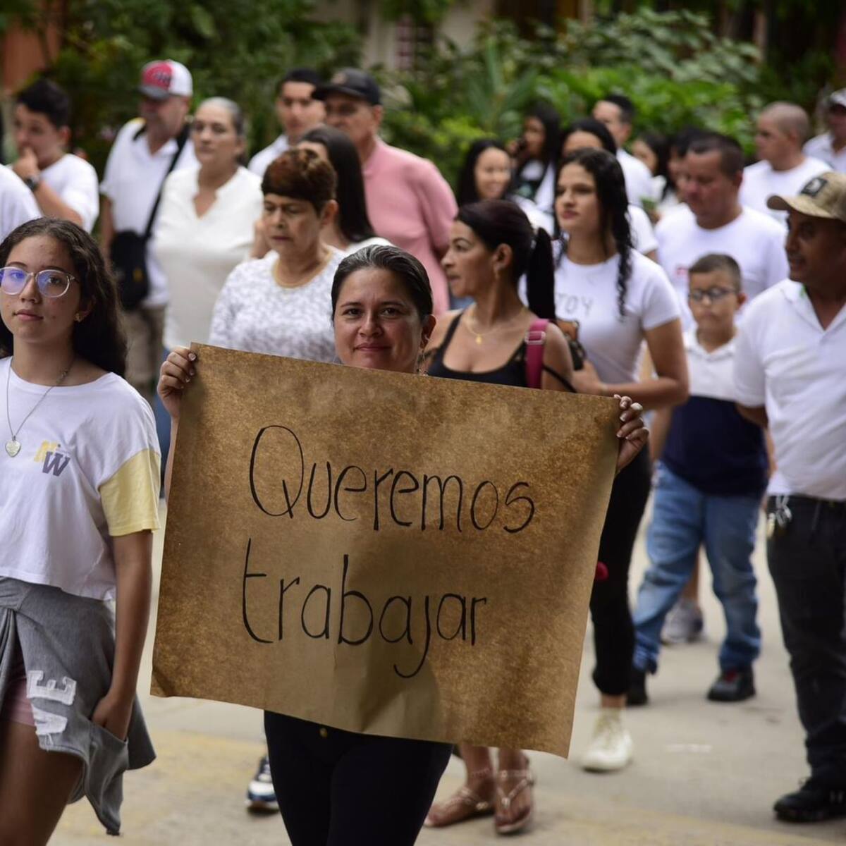 En Vegachí 500 trabajadores de una constructora se quedaron sin comida por el paro
