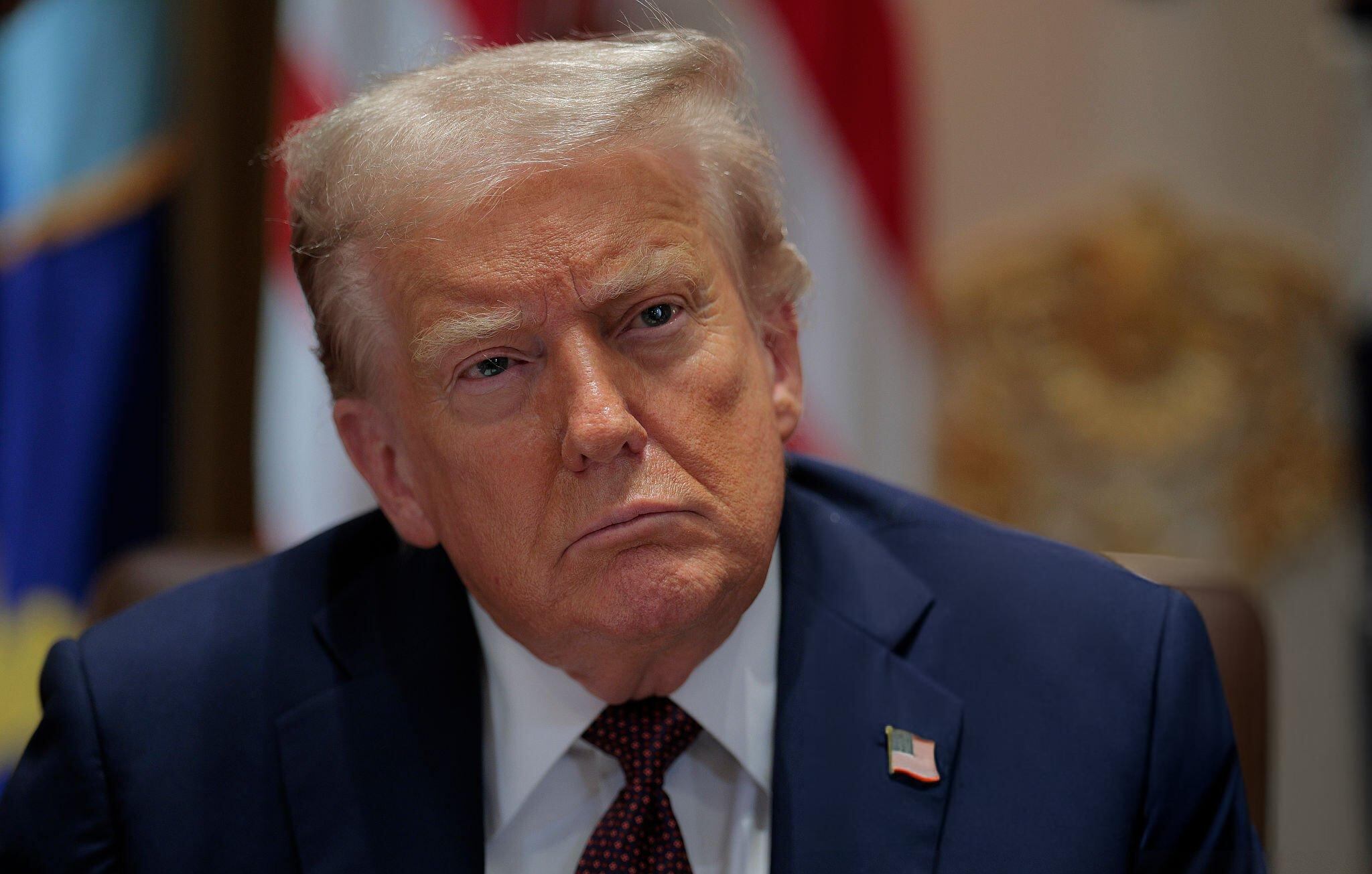 Donald Trump en La Casa Blanca el 26 de agosto de 2025. FOTO: Chip Somodevilla/Getty Images