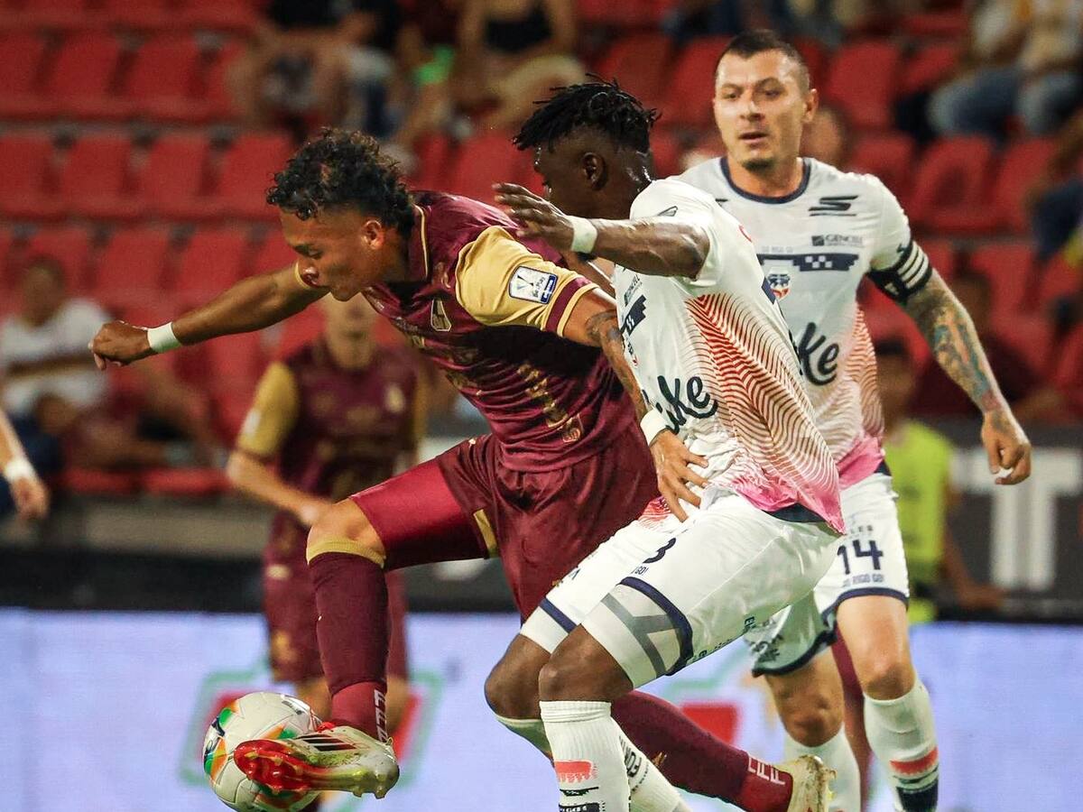 Empate entre Deportes Tolima y Fortaleza en Ibagué