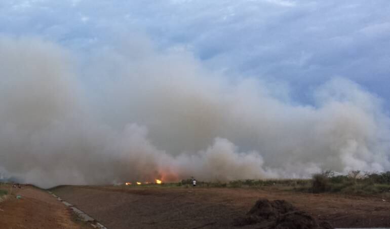 Incendios forestales en el Valle del Cauca.