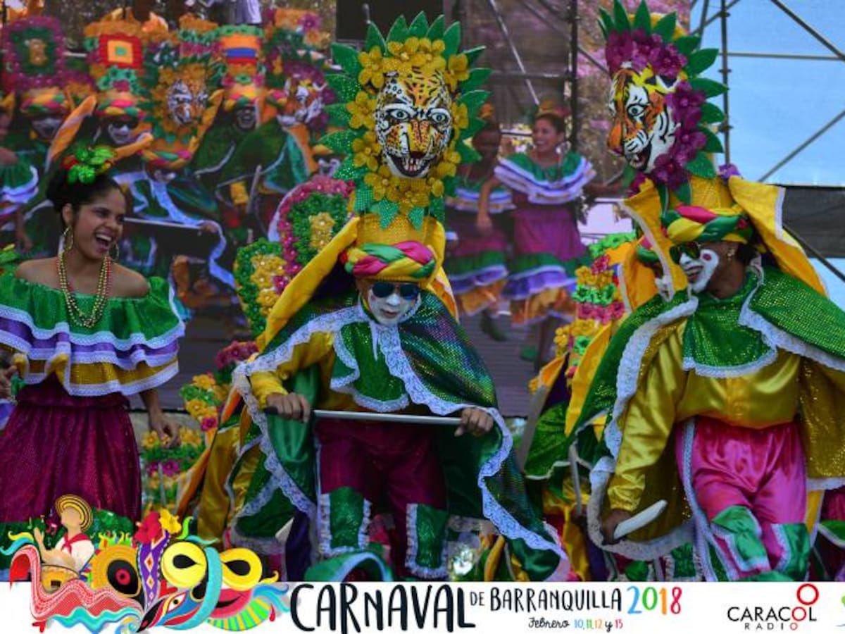 Fiesta de Danzas y Cumbias en el Carnaval 2018