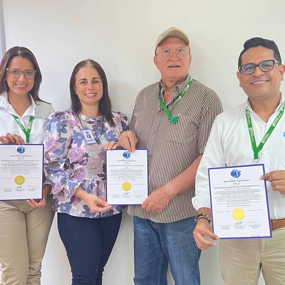 Puerto de Santa Marta y sus filiales fueron recertificadas en la norma BASC V6:2022