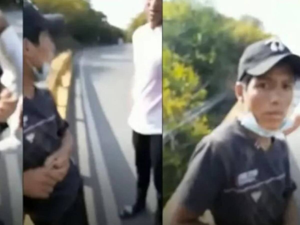 Venezolano lanzó a peruano de un puente por su nacionalidad