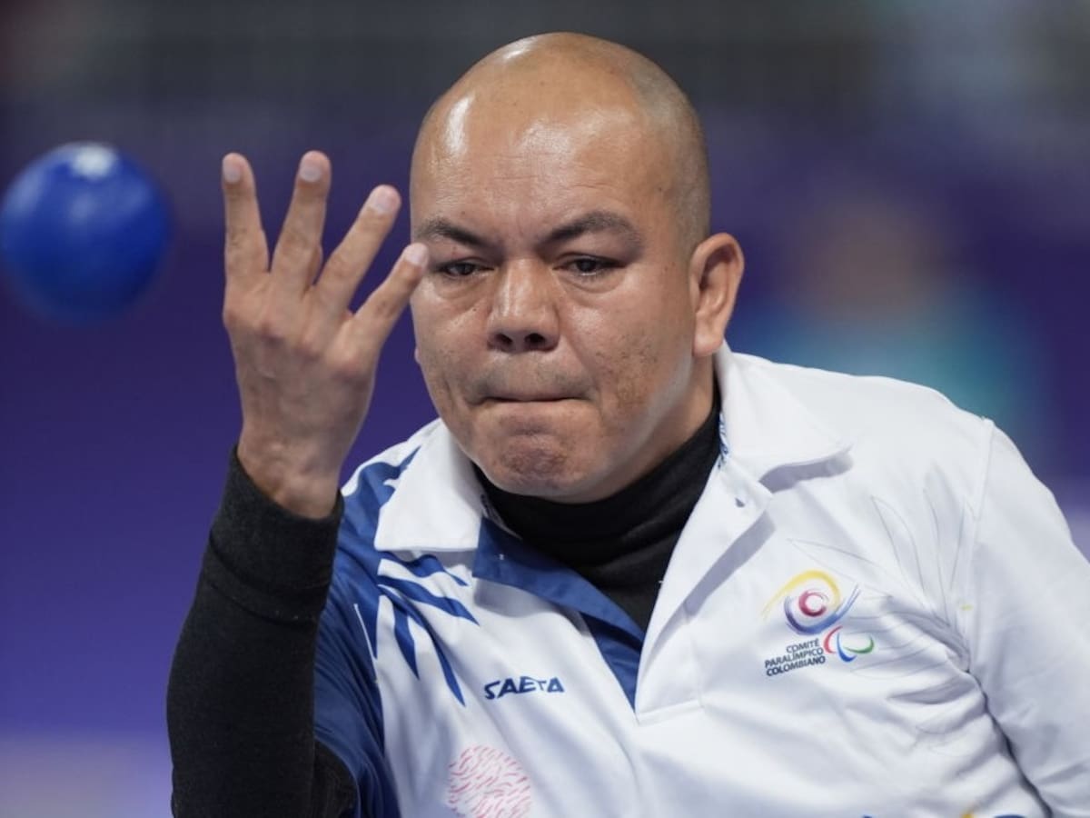 Edilson Chica le da la tercera medalla de plata a Colombia en los Juegos Paralímpicos
