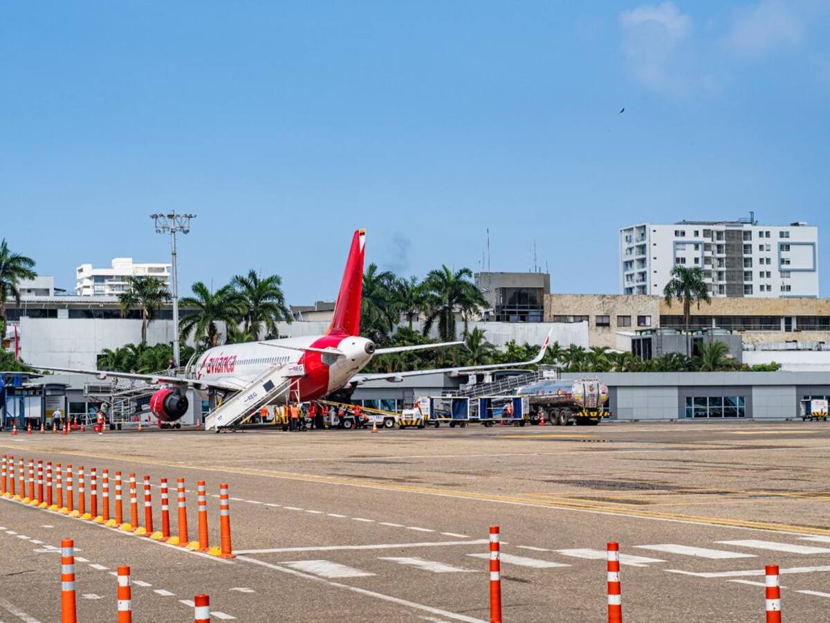 Aeropuerto de Cartagena sigue mejorando cifras y proyecta buen cierre de año