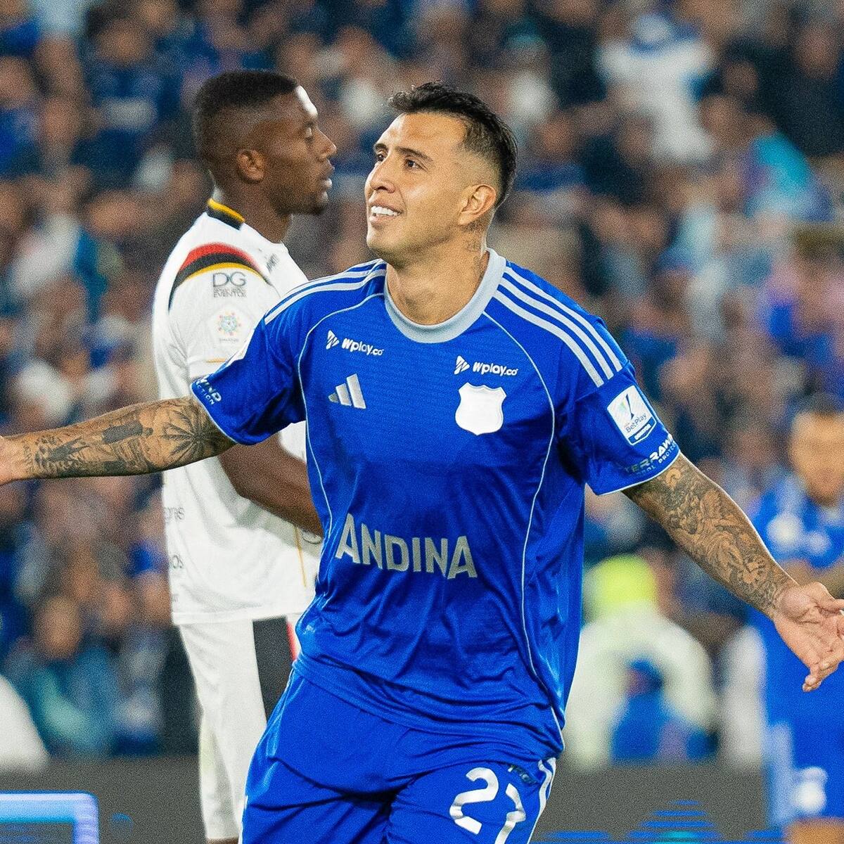 Rodrigo Contreras: Llegué cuestionado, pero estoy feliz en Millonarios y ojalá siga muchos años más