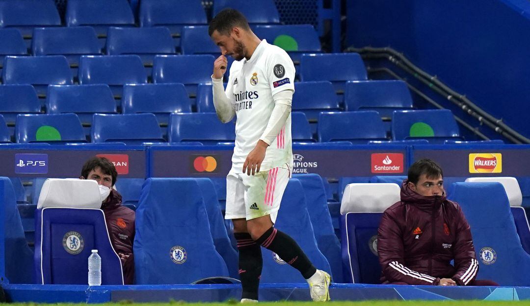 Hazard pide perdón a los hinchas del Real Madrid por polémica foto