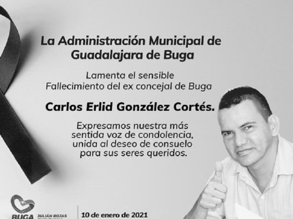 Autoridades investigan el homicidio de un exconcejal del municipio de Buga