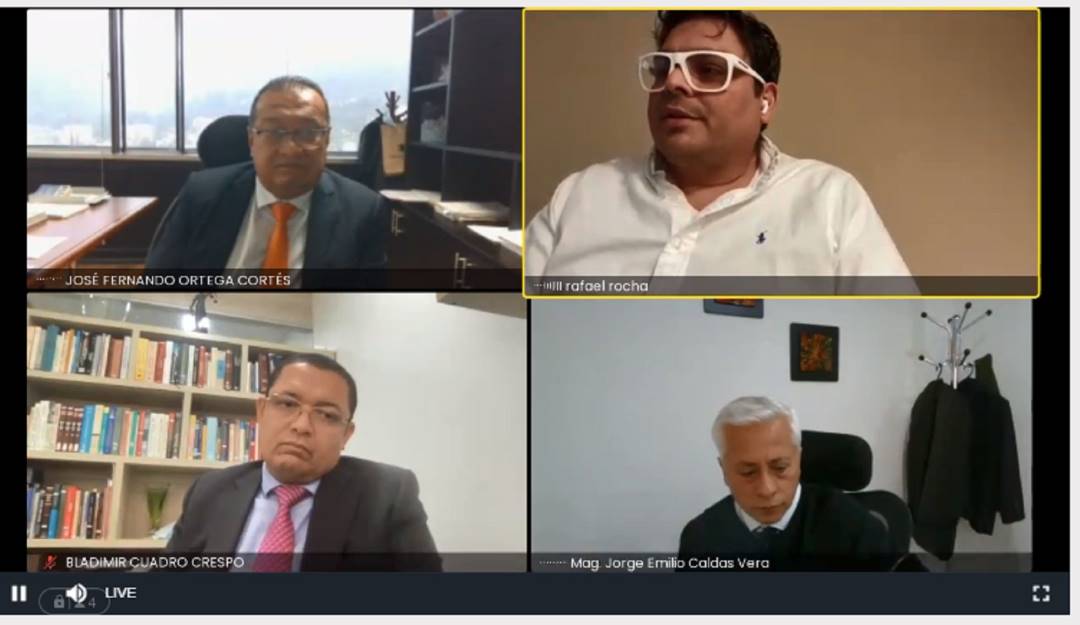 Rafael Rocha testificando sobre "Casa Blanca" 