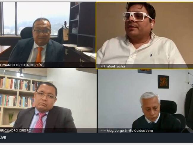 Rafael Rocha testificando sobre "Casa Blanca"