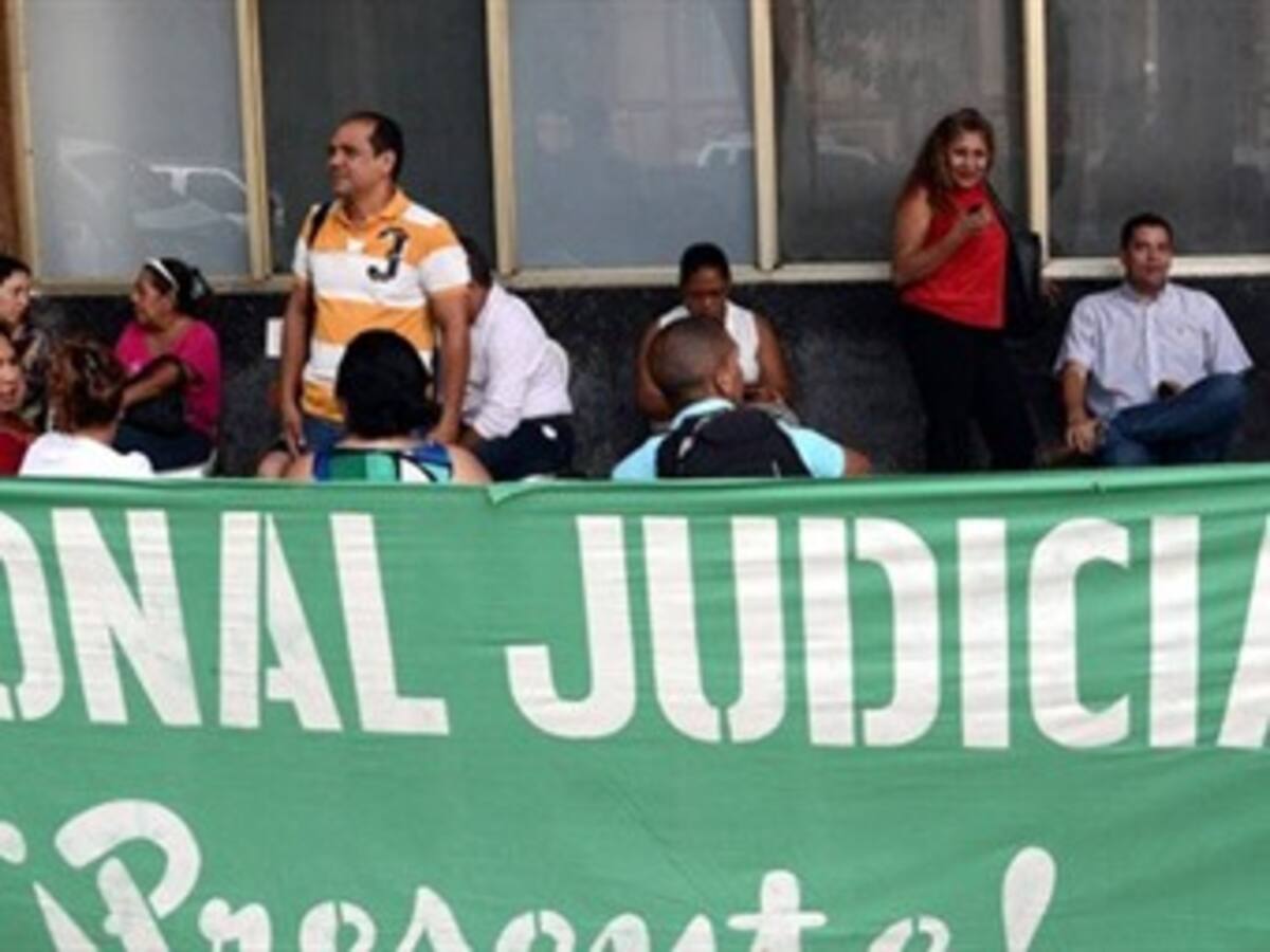 Paro judicial se mantiene en algunas regiones. En otras ya es normal el servicio