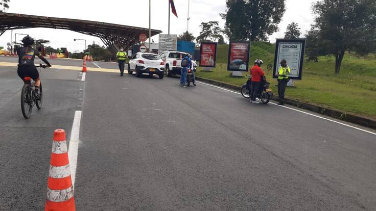 Cinco áreas de control en las principales vías del Quindío