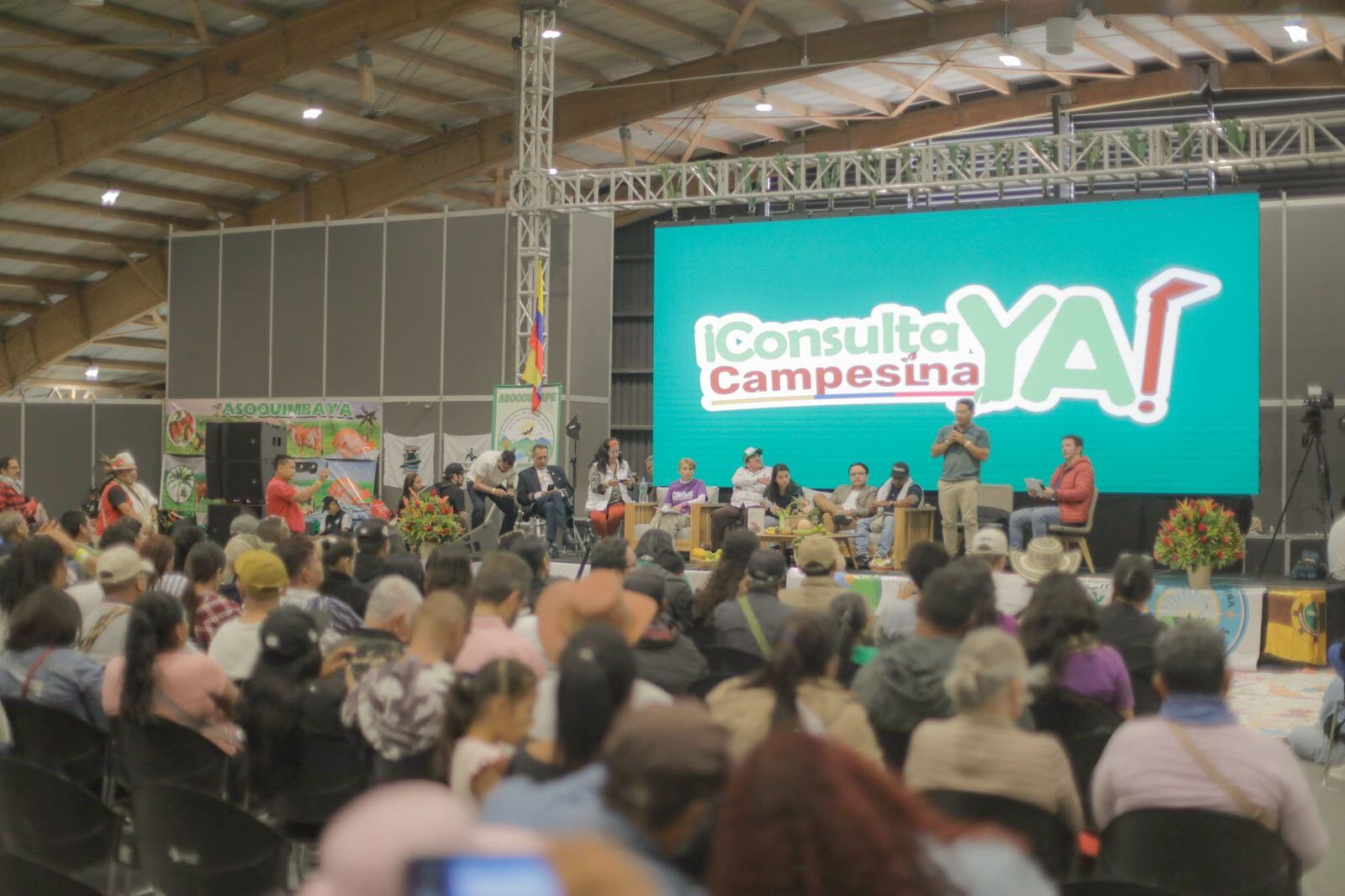 Mas de 1.000 campesinos se reunieron en Corferias.