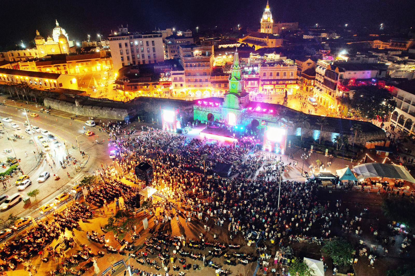 En la Torre del Reloj, Cartagena vivió un histórico concierto en su cumpleaños 491