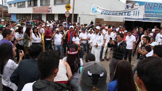 Boyacá fue uno de los departamentos más afectados por el paro camionero.