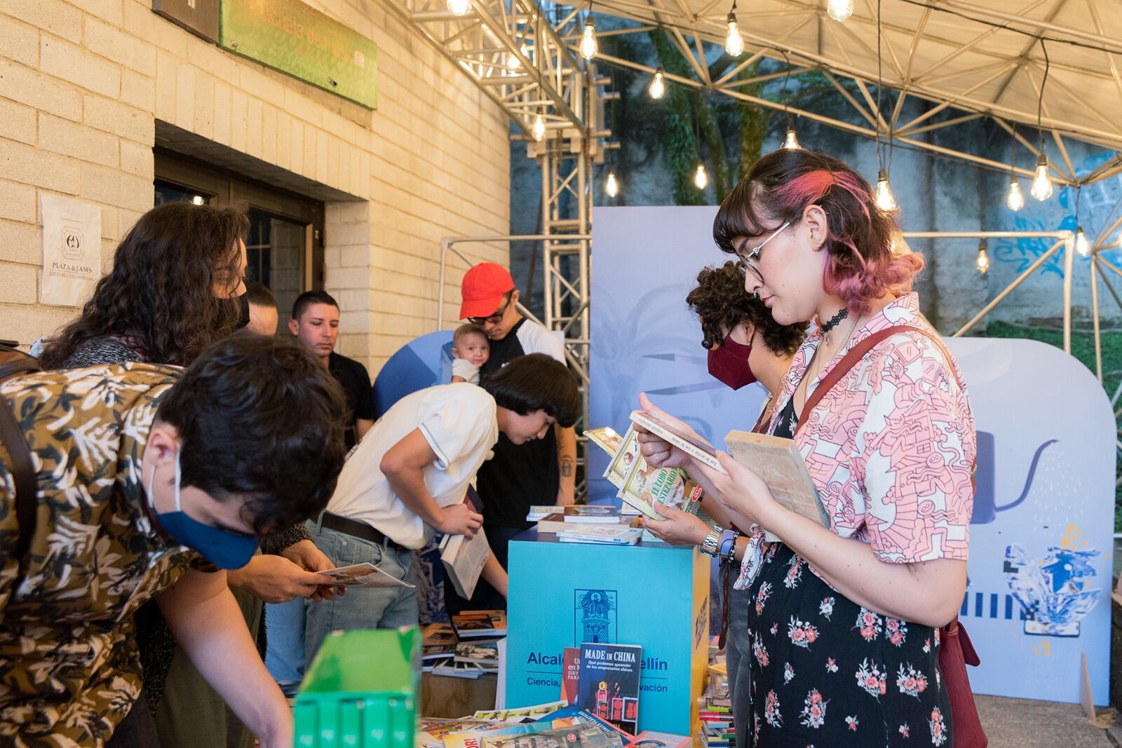 Medellín vivirá la 16.ª Parada Juvenil de la Lectura con acampada literaria, cultural y artística. Cortesía: Alcaldía de Medellín.
