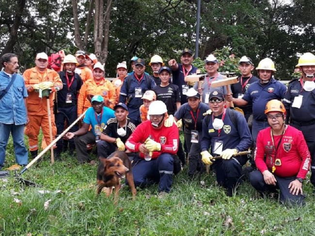 En Fotos: capacitación de los bomberos de Arauca