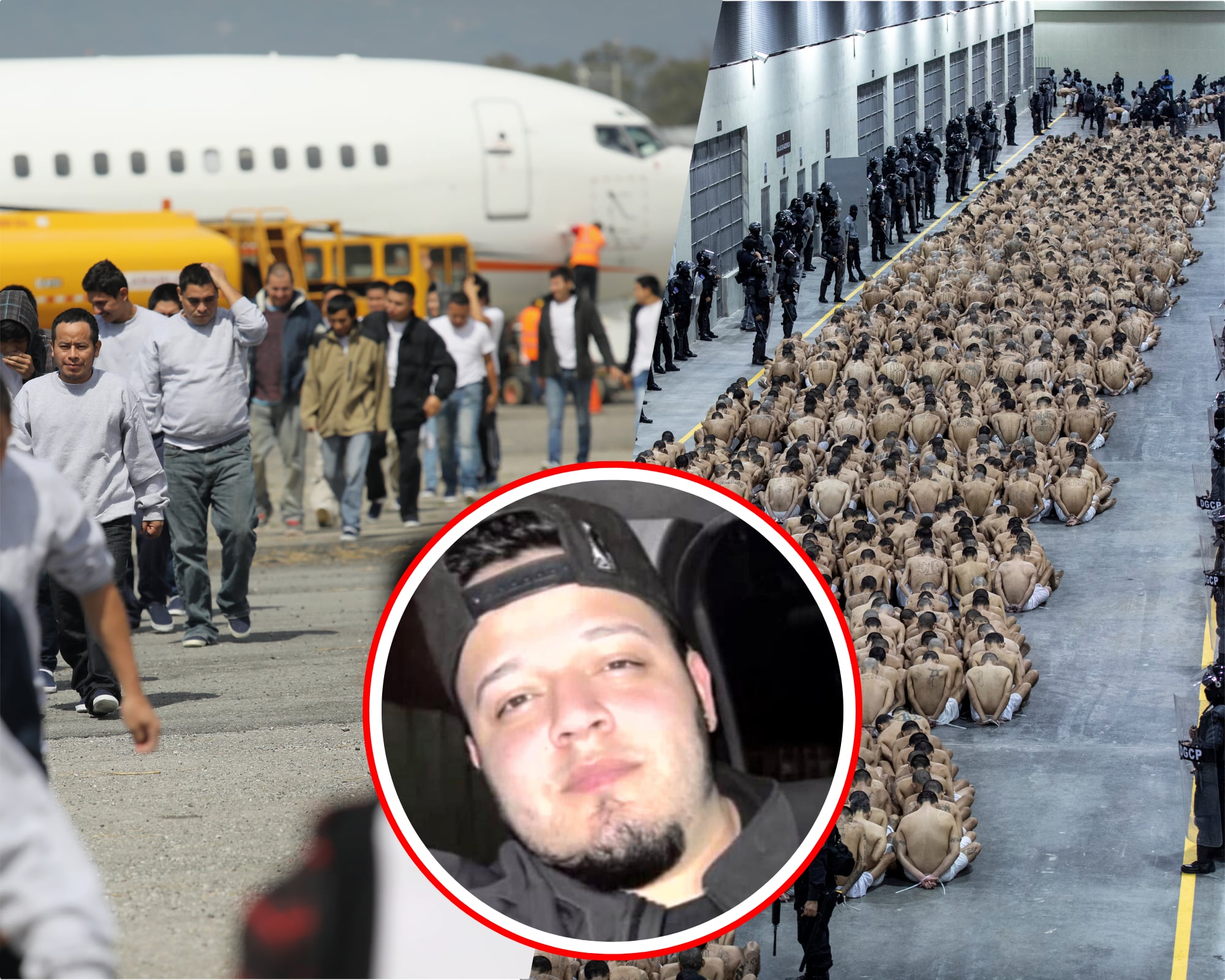 Según la justicia estadounidense, Kilmar Abrego García fue deportado “sin justificación legal” al Centro de Confinamiento del Terrorismo en El Salvador.
(Foto: Caracol Radio / Getty )