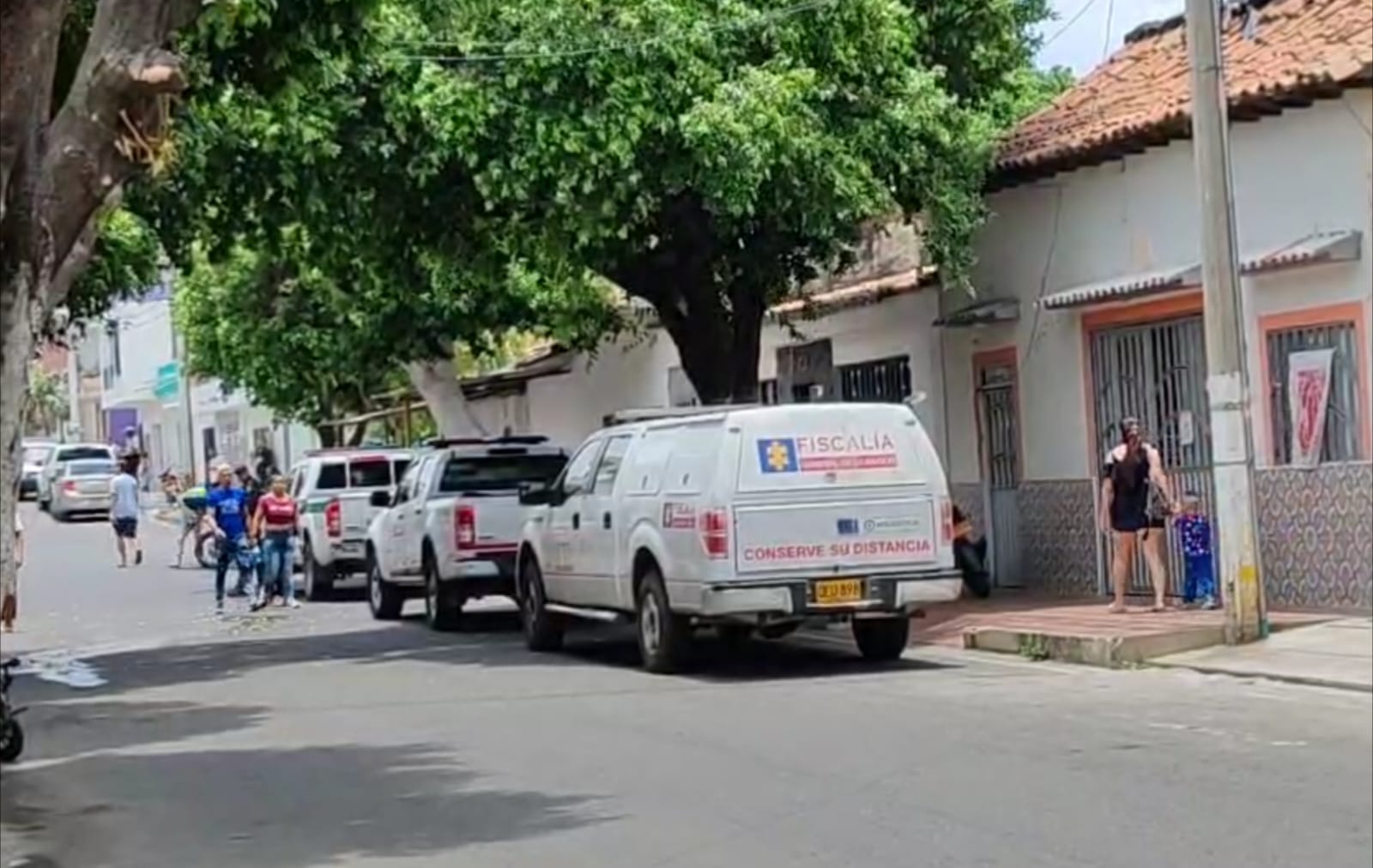 Ataque sicarial en el barrio Cundinamarca, Cúcuta / Foto: Cortesía