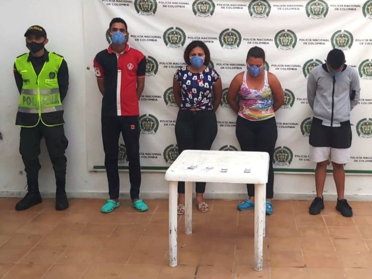 En Mompox capturan cuatro venezolanos con material para rifas ilegales