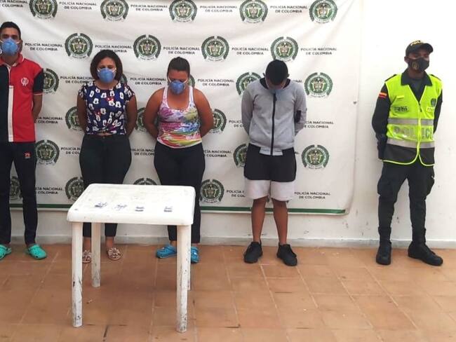En Mompox capturan cuatro venezolanos con material para rifas ilegales
