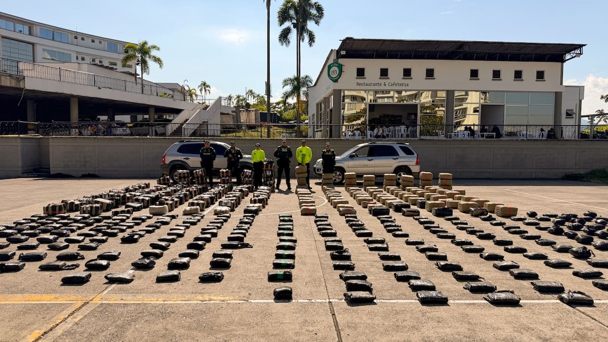 Incautan más de dos toneladas de marihuana que serían movilizadas desde Cauca hacia el Eje Cafetero