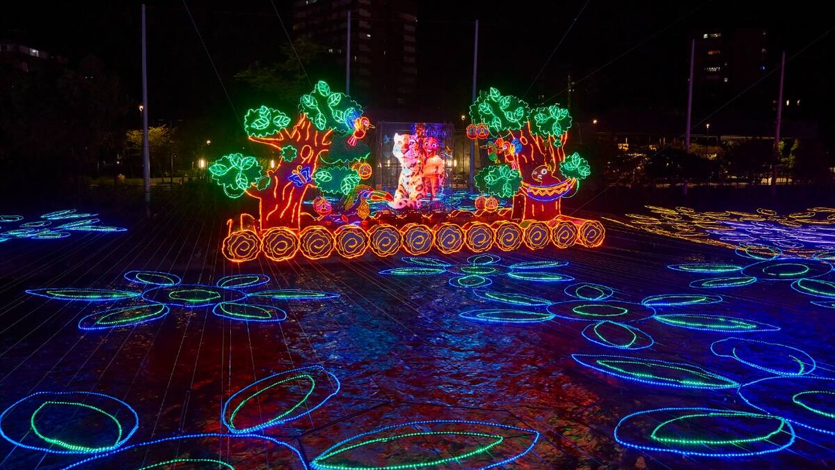Medellín extiende horario del alumbrado navideño de Encanto
