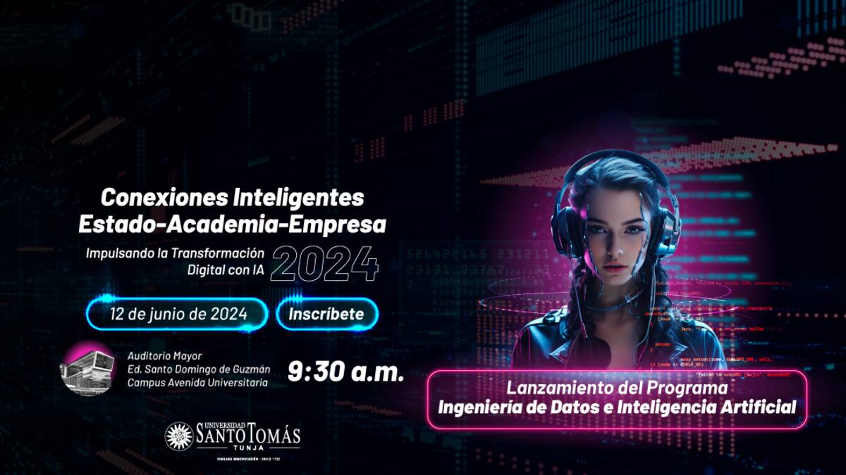 Universidad Santo Tomás lanza programa: Ingeniería de Datos e Inteligencia Artificial