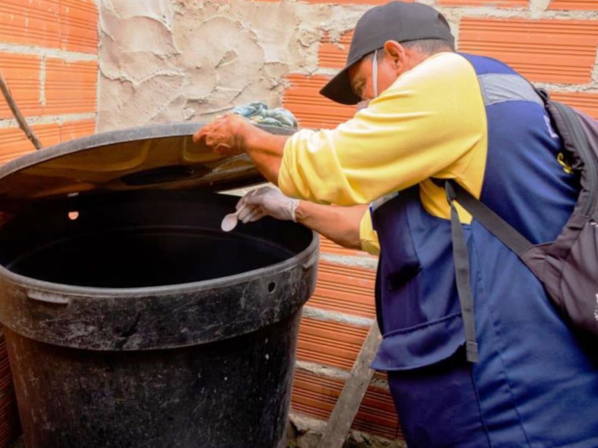 Avanza control químico larvicida para prevención del dengue en Cartagena