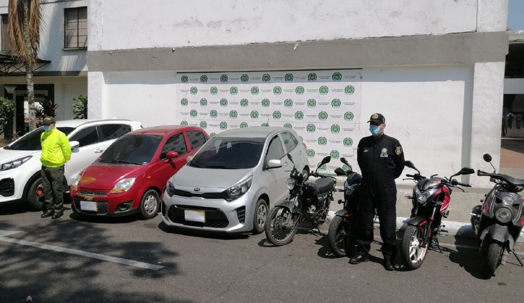Recuperación de vehículos hurtados en Ibagué