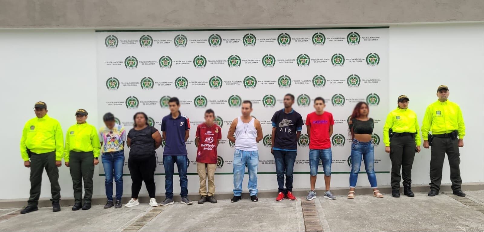 Capturada la banda delincuencial “Los Gaiteros” en Ibagué.