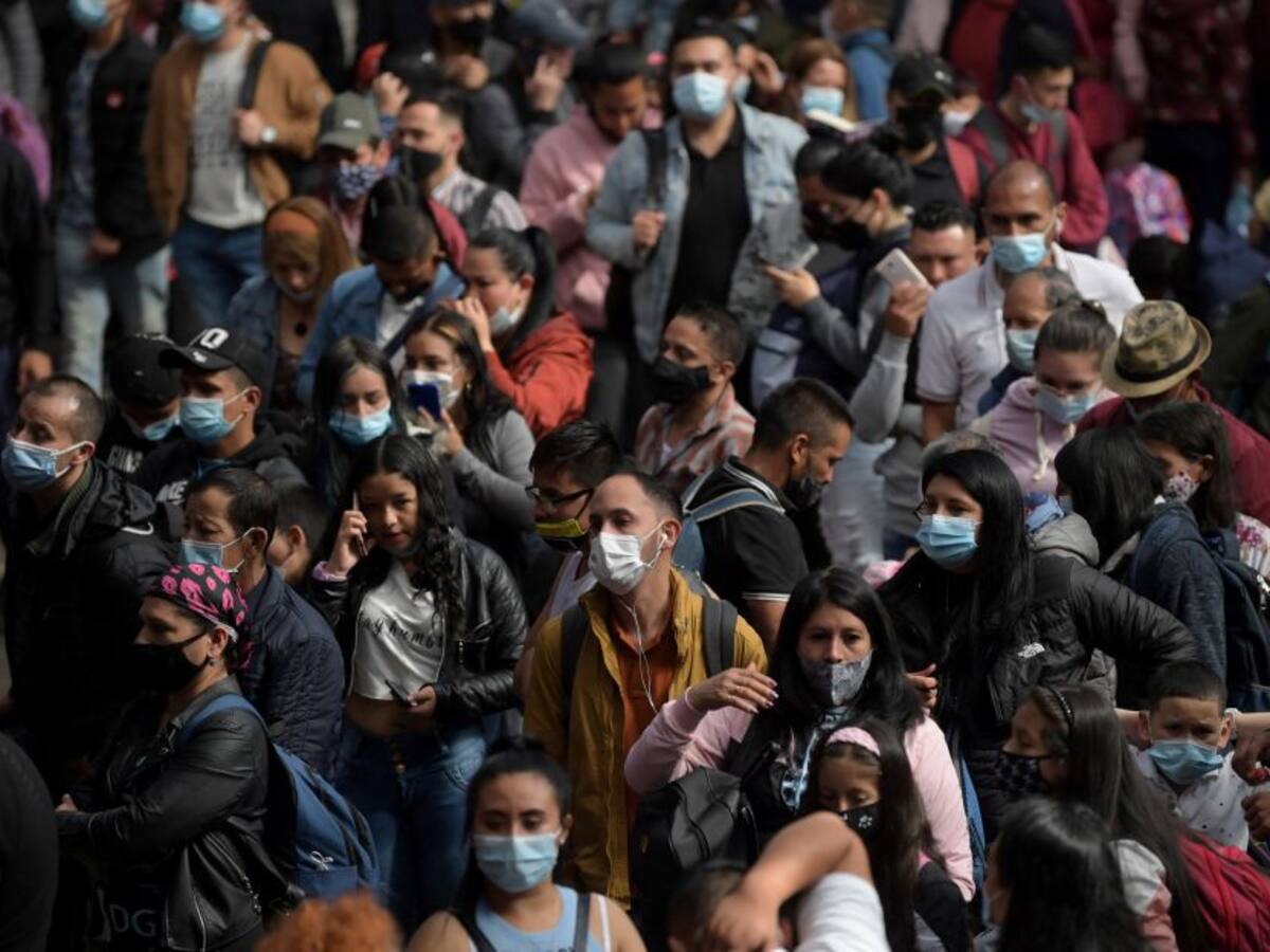 Ómicron ya representa el 60% de los contagios en Colombia