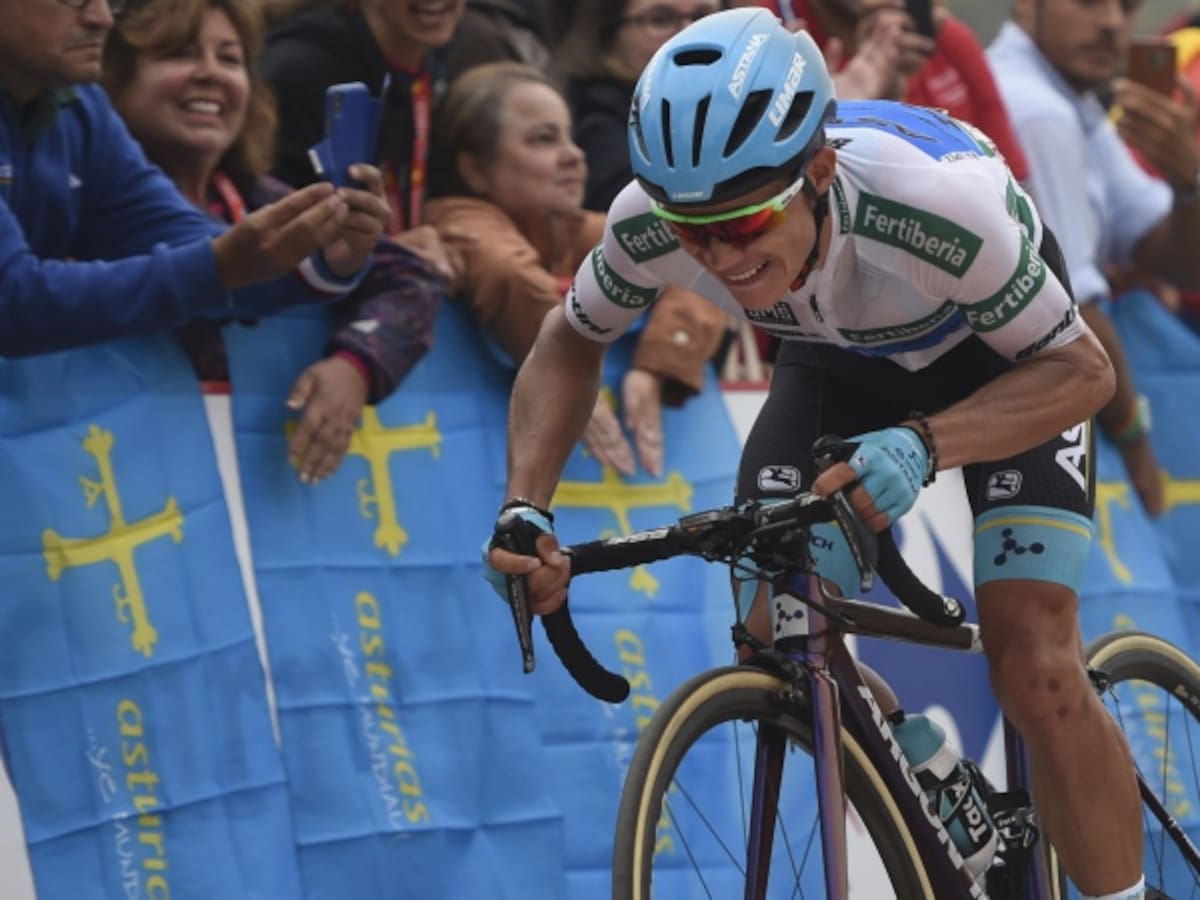 Miguel Ángel López: "Contento con el podio, pero quería ganar la etapa"