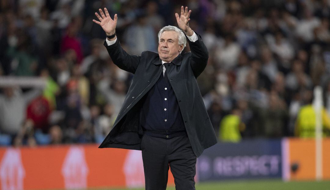 Carlo Ancelotti, técnico del Real Madrid