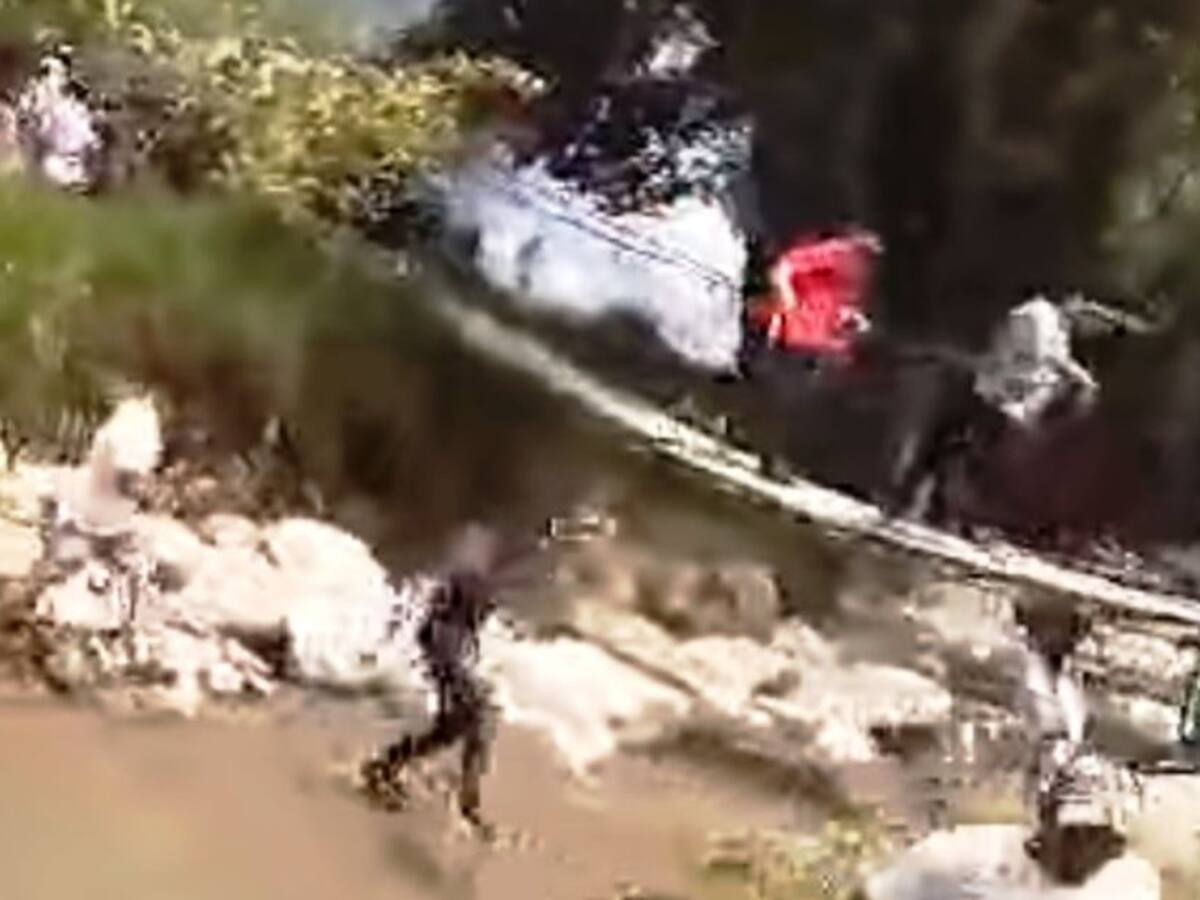 Enfrentamientos por desalojo de mina ilegal en el sur de Bolívar