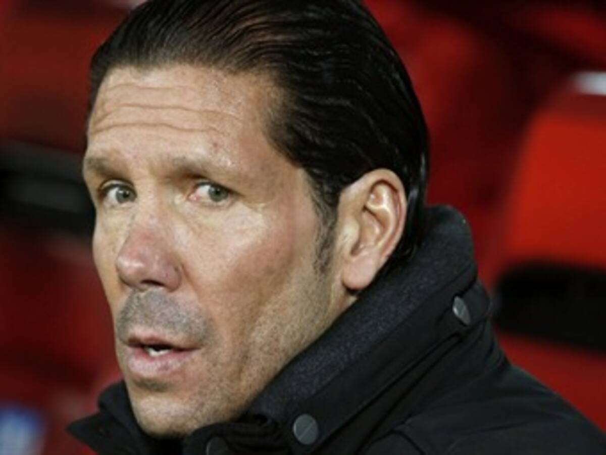 Simeone descartó que sea candidato a dirigir a Argentina