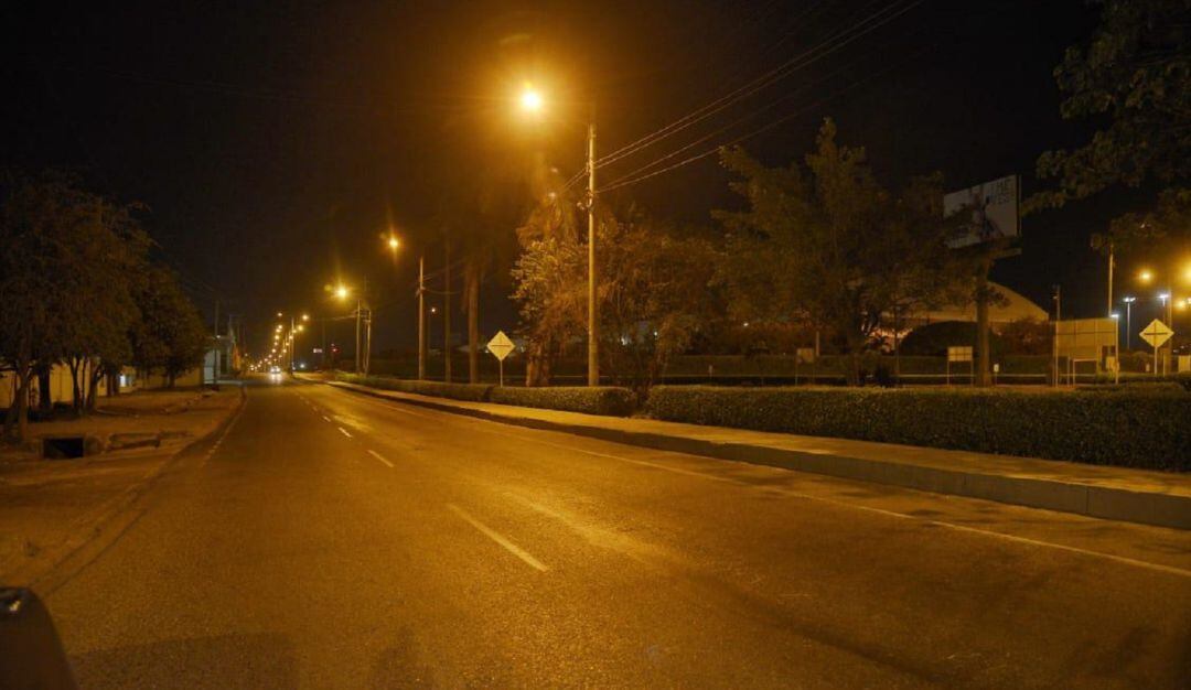 Alumbrado público de Cartagena