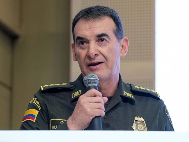 Director de la Policía Nacional, general William Salamanca. Foto: prensa FND.