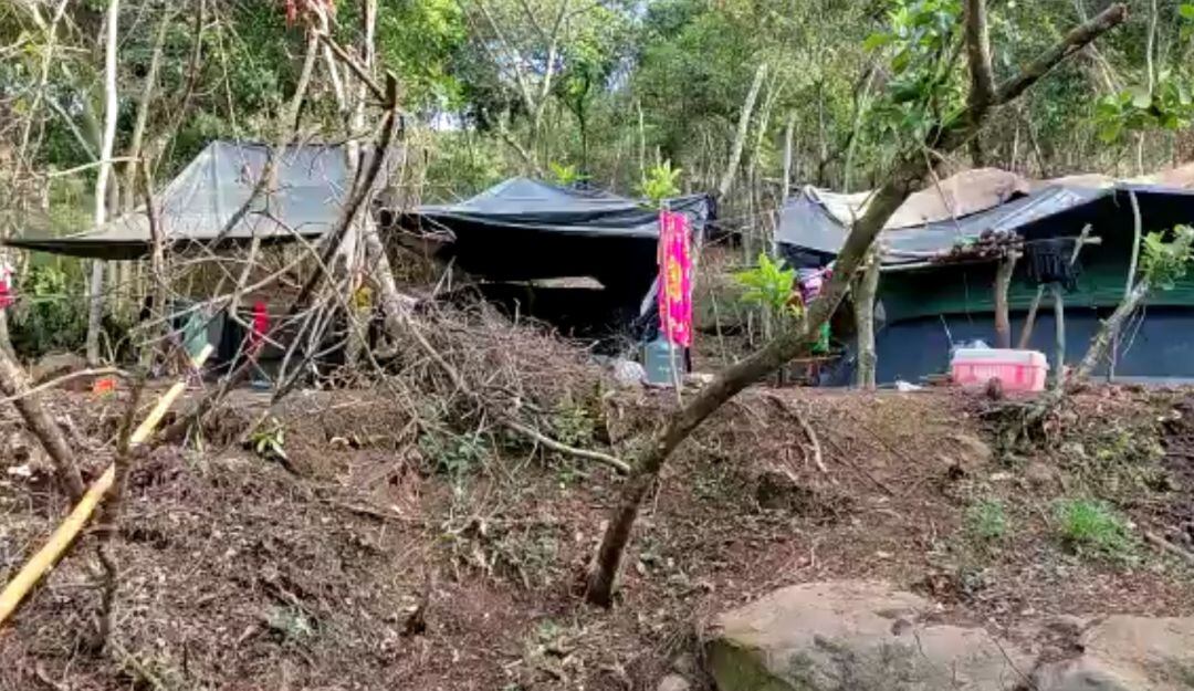 Operativo de desalojo 