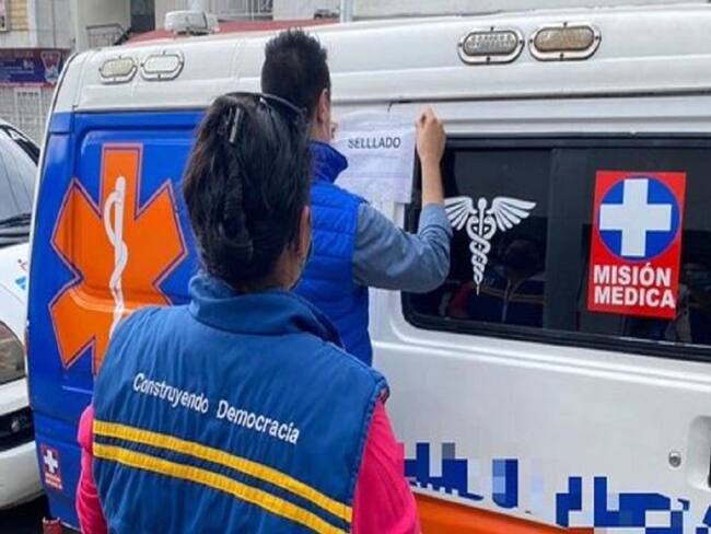 En dos semanas han sellado cuatro ambulancias en Bucaramanga