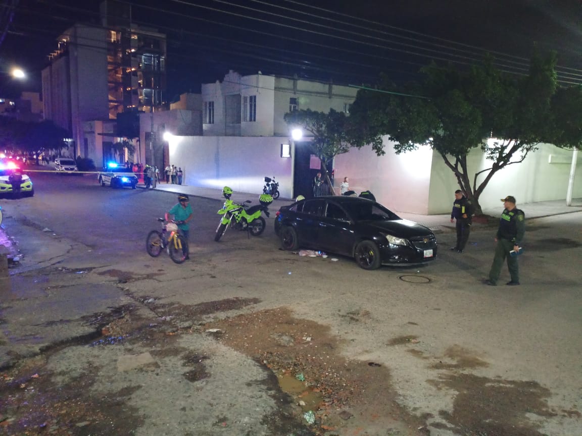 Ataque sicarial en centro de Cúcuta