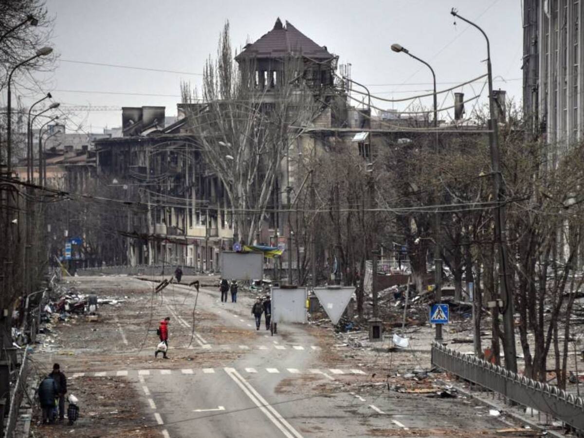 Los tres meses de guerra en Ucrania dejan 22.000 muertos en Mariupol
